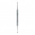 Spiculum raspatory/round periostelevator, 17.5 cm