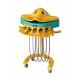 Carrello dentale Jelly configurazione standard siringa+3 cordoni M4 f.o.