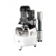 Compressore a secco TEC1-24, 24lt, 69lt/min, filtro ster, per 1 riunito