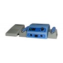 Micromotore da banco 40k g/m, 2 manipoli a spazzole, contr banco/pedale
