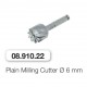 Plain Milling Cutter Ø 6 mm