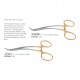 Peet Splinter Forceps, La Grange curved