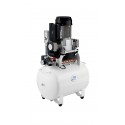 Compressore a secco TEC3-50,50lt, 140lt/min, filtro ster, per 2+1 riuniti