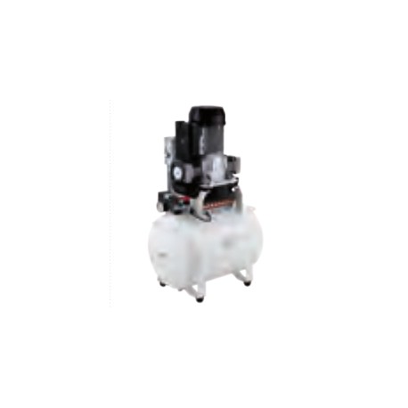 Compressore a secco TEC3-50SE, 50lt, 150lt/min, per 2+1 riuniti