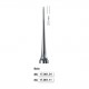 Elevatore radice dentale, 3.00 mm