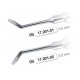 Elevatore radice dentale Beck, ricurvo