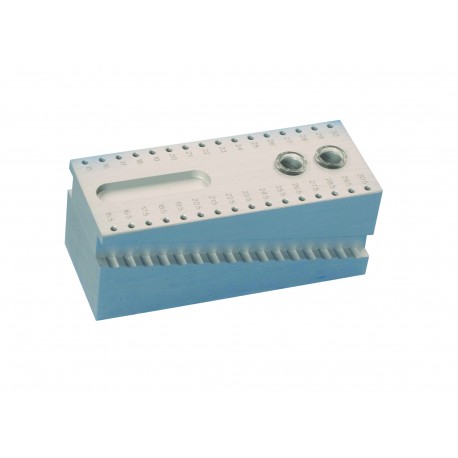Misuratore rettangolare per strumenti canalari