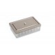 Bacinella vetro cop inox