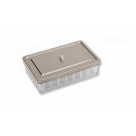 Bacinella vetro cop inox