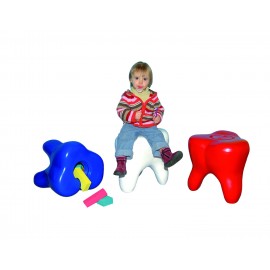 Sgabello a forma di molare