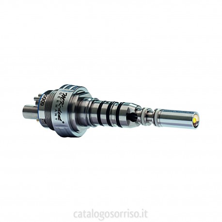 Attacco Rapido per Turbina a 6 vie compatibile KaVo Multiflex, con Led