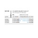 Frese E0129, Cylinder Square Plain Cut, 5pz