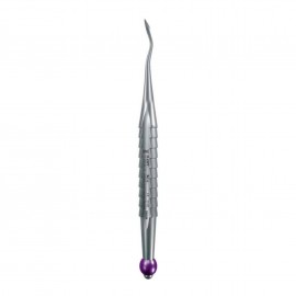 Sindesmotomo per accesso mesiale, 4.0 mm, ricurvo, viola (X-Syndesmotome 6)