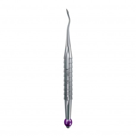 Sindesmotomo per accesso mesiale, 4.0 mm, ricurvo, viola (X-Syndesmotome 6)