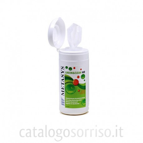 Green & Clean WD, Dispenser con 120 salviette