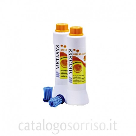 Green & Clean MB, 2 Flaconi e 2 Spazzole