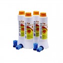 Green & Clean MB, 4 Flaconi e 4 Spazzole