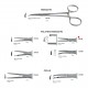 Pinzetta emostatica CRILLE 730.00