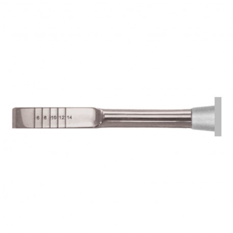 Scalpello semplice 415.11 lama da 6 mm 