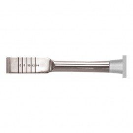 Scalpello semplice 415.12 lama da 8 mm 