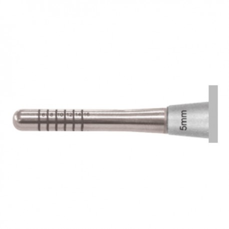 Osteotomo a punta convessa 353.05 diam. 5 mm