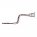 Osteotomo angolato con punta convessa diam. 3,2 mm