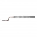 Osteotomo angolato con punta concava diam. 2,7 mm