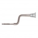 Osteotomo angolato con punta concava diam. 3,7 mm