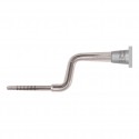 Osteotomo angolato con punta conica convessa diam. 2.3-2,7 mm