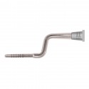 Osteotomo angolato con punta conica convessa diam. 2,7-3,2 mm