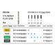 Frese F0110, Cylinder Flat End, 6pz