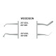 Strumento doppio per amalgama WOODSON 207.02