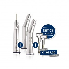 Promo: Turbine HC20KL Classic Line, testina alta vel., luce, 3pz