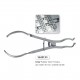 Ivory, Rubber Dam Forceps