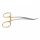 Pinzette Peet Splinter diamantate, con curva La Grange
