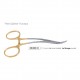 Pinzette Peet Splinter diamantate, con curva La Grange