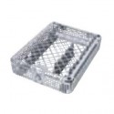 Washtray 1/2 with Lid and Press Button Lock