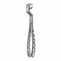 Pinza da estrazione n.22 1/2 Special Wisdom Routurier, per molari arcata inferiore