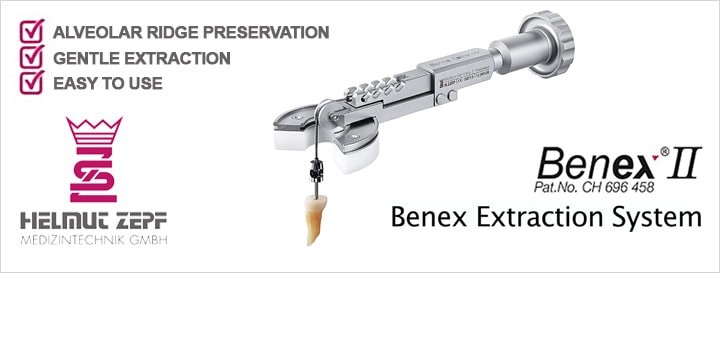 Helmut Zepf: estrazione dentale con Benex II